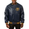 Denver Nuggets Leather Jacket