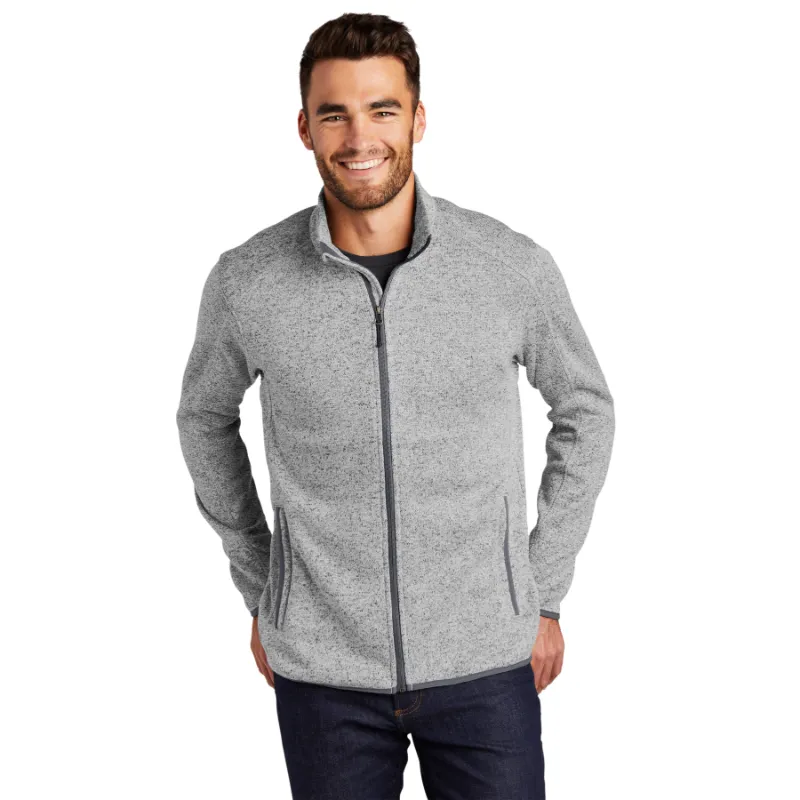 VALTRA: Women's grey fleece jacket with zipper pockets