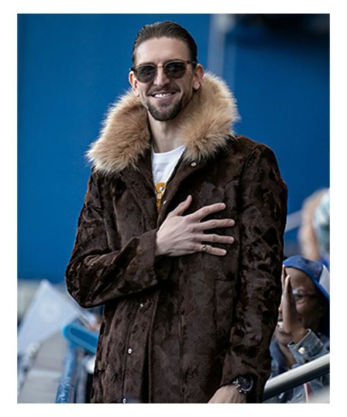 BUTTONED DOUBLE FACED COAT - Mink