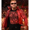 WWE Edge Red Studded Leather Jacket