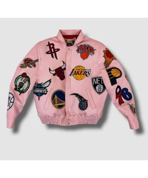 x NBA Collage wool jacket