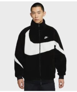 Nike Big Swoosh Boa Faux Fur Jacket - William Jacket