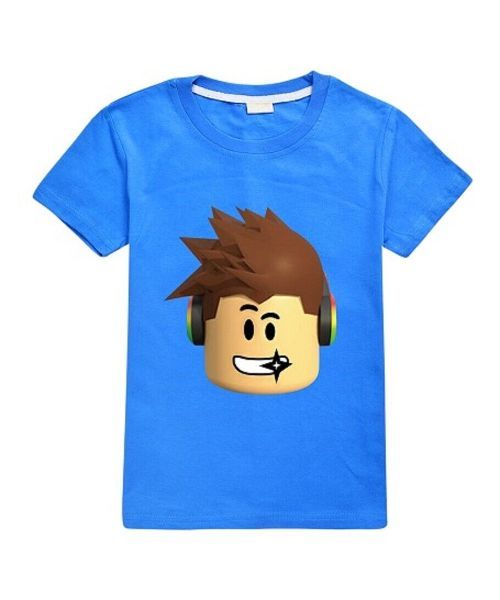 2023 Roblox Kid T Shirt Boys Game Sports T-shirt Child Cartoon