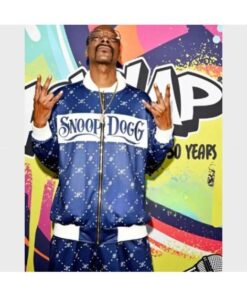 Satin Purple Snoop Dogg Los Angeles Lakers Jacket - Jacket Makers