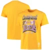 Tony Kihn Los Angeles Lakers Yellow 3x Champions Shirt