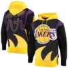 Zoey Bode Los Angeles Lakers Printed Fleece Hoodie