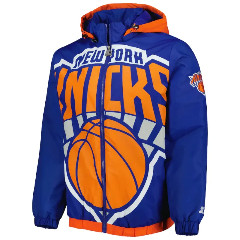 Elza New York Knicks Pullover Jacket - William Jacket