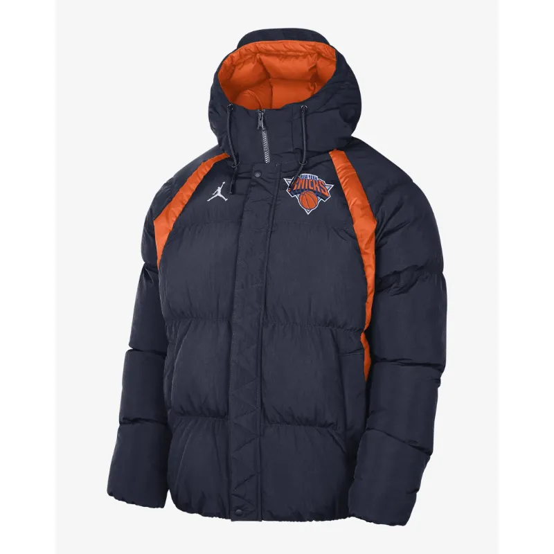Judy New York Knicks Puffer Hooded Jacket - William Jacket