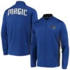 Nya Von Orlando Magic Blue Zip Jacket