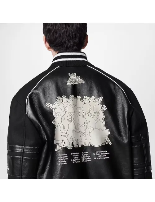 Louis Vuitton Patch Varsity Jacket - The Leather Jackets
