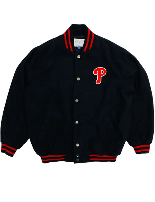 Black Philadelphia Phillies Jacket - William Jacket