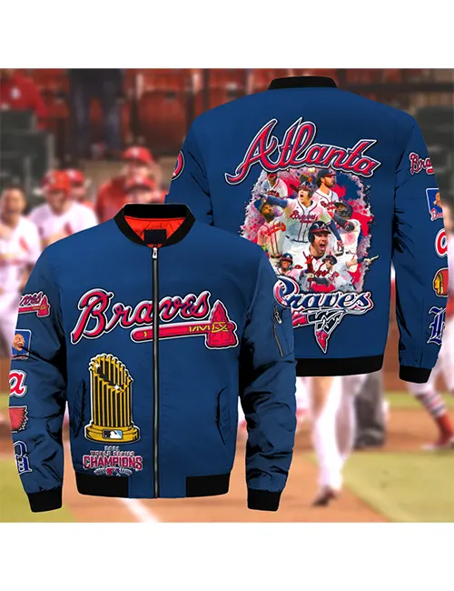 Atlanta Braves Vintage Shirt - William Jacket