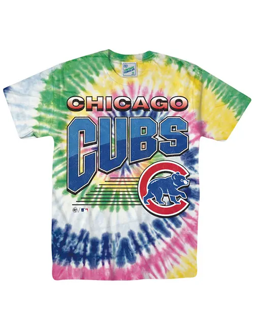 Chicago Cubs Tie-Dye Pullover Hoodie