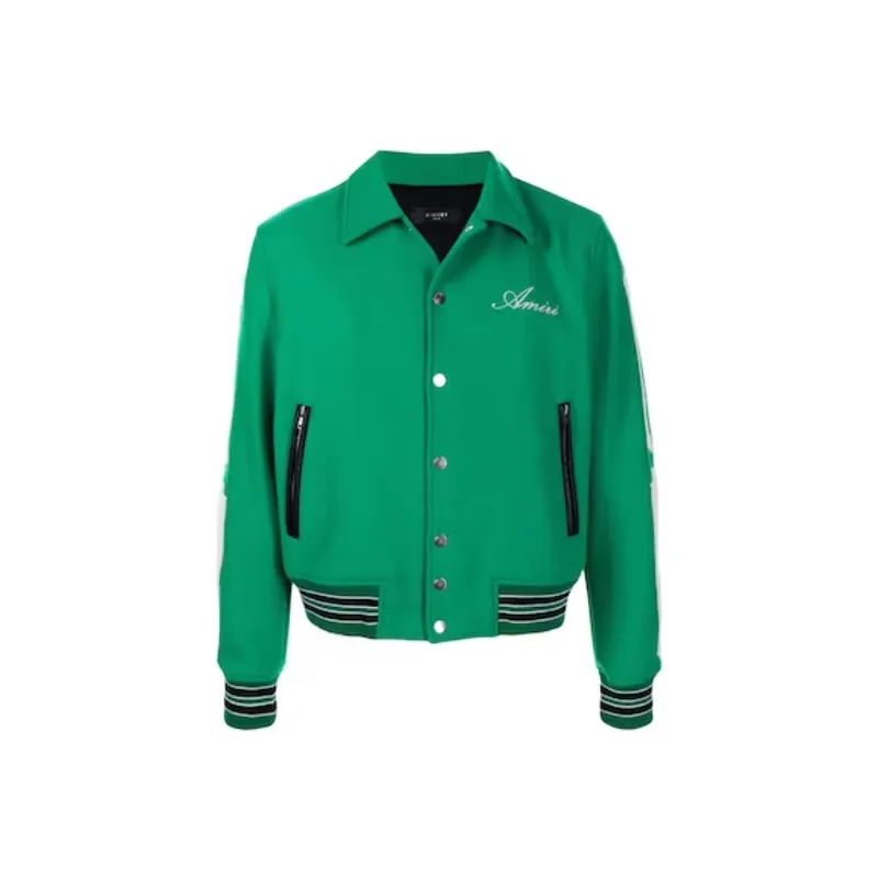 Green Amiri Varsity Jacket - William Jacket