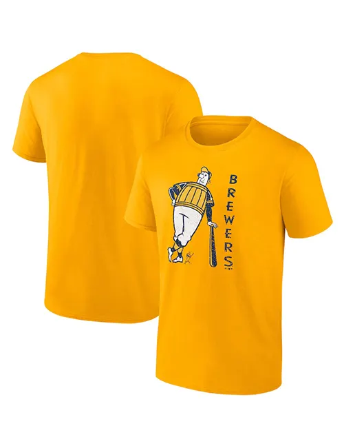 Milwaukee Brewers barrelman Logo T-Shirt