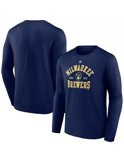 Milwaukee Brewers Long Sleeve Shirt - William Jacket