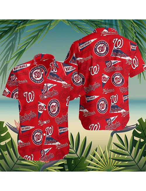 Washington Nationals Tommy Bahama Hawaiian Shirt