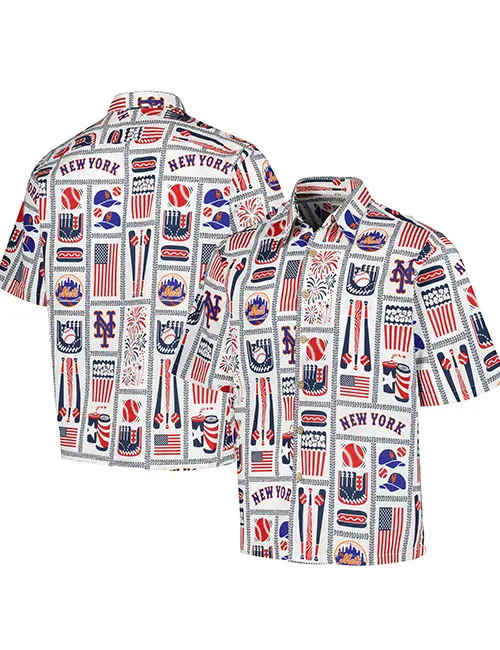Vintage. New York Mets Button Down Shirt 