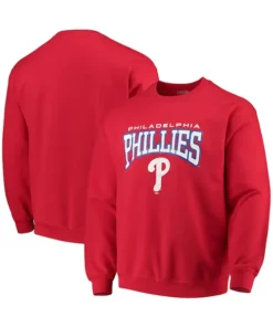 Philadelphia Phillies Starter The Captain II Full-Zip Varsity Jacket - Red