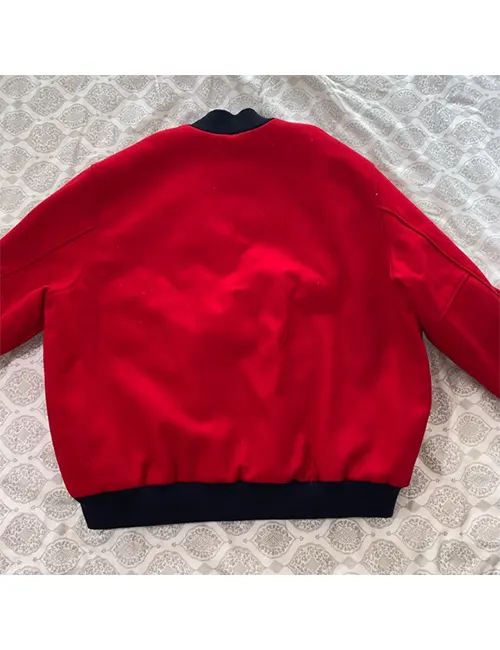 MLB St. Louis Cardinals Red Wool Varsity Jacket