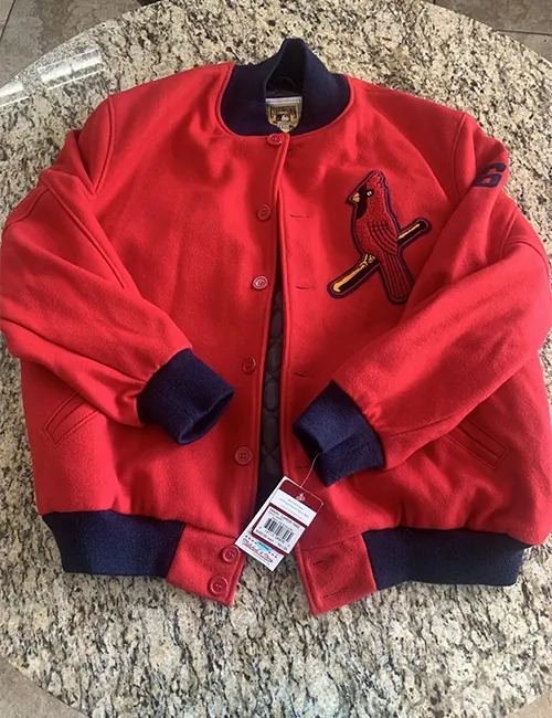 St. Louis Cardinals Full-Zip Jacket, Pullover Jacket, Cardinals Varsity  Jackets