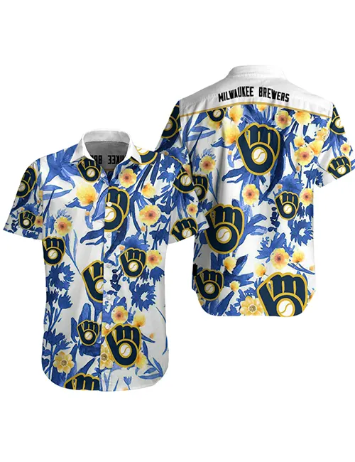 Milwaukee Brewers Hawaiian Shirt - William Jacket