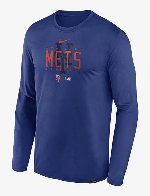 New York Mets Long Sleeve Shirt - William Jacket