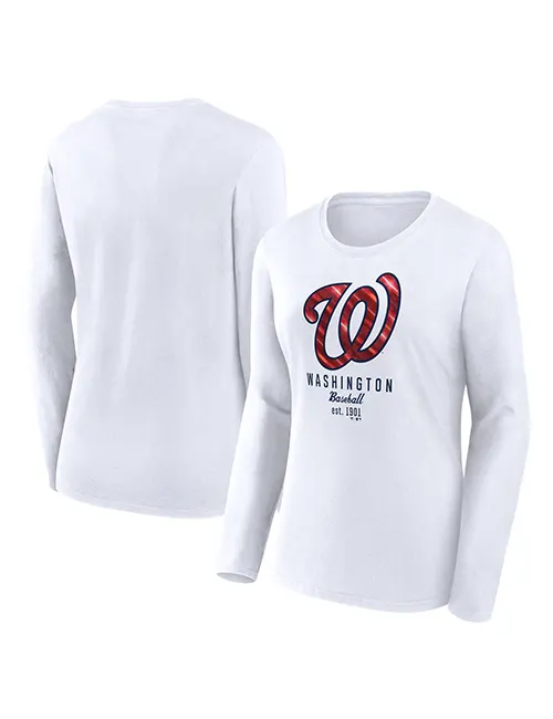 Washington Nationals Long Sleeve Shirt - William Jacket