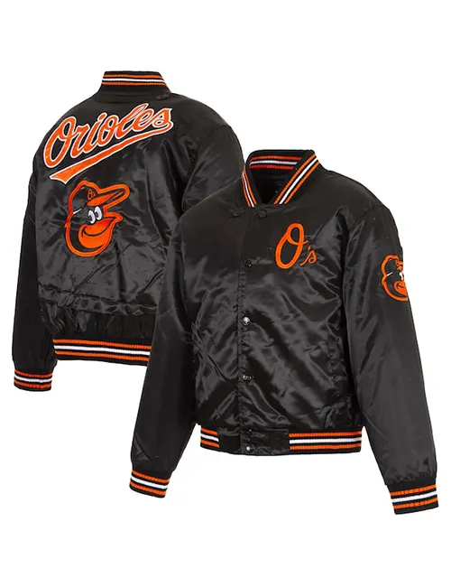 Baltimore Orioles Orange Varsity Jacket - Filmsjackets