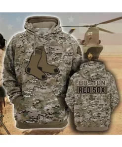 Boston Red Sox Camo Shirt - William Jacket