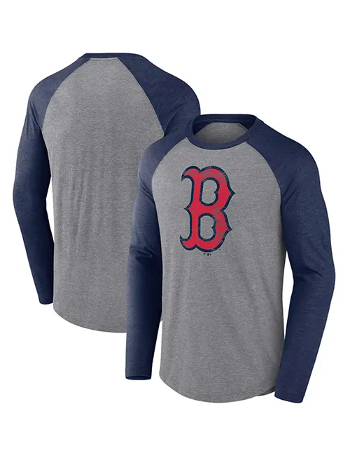 Boston Red Sox Long Sleeves Raglan T-shirt - William Jacket