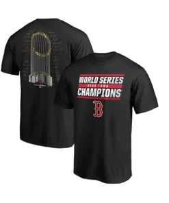 Boston Red Sox Clothing 3D 2018 World Series Champions Red Sox