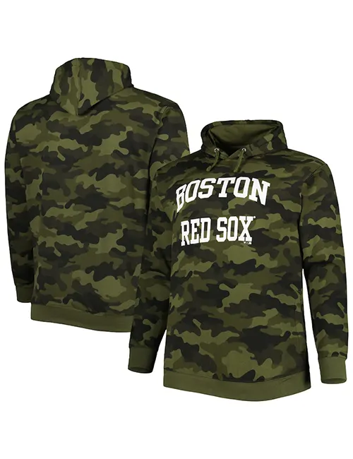 Boston Red Sox Camo Hoodie - William Jacket