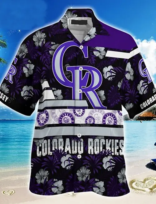 Colorado Rockies Mlb Tommy Bahama Summer Gift Hawaiian Shirt And