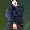 Eminem Valor Camo Black Hooded Jacket
