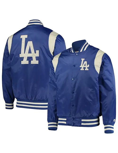 Blue/Black Los Angeles Dodgers All Star Game 2022 Varsity Jacket