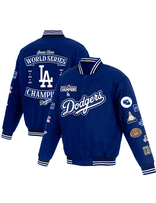 Los Angeles Dodgers World Series Jacket - William Jacket