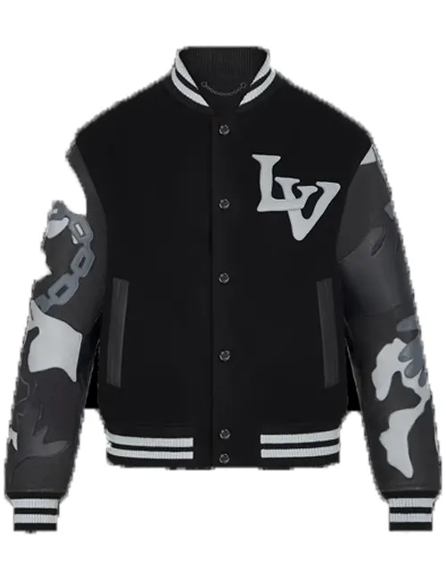 Louis Vuitton, Jackets & Coats, Louis Vuitton X Virgil Abloh Varsity  Jacket