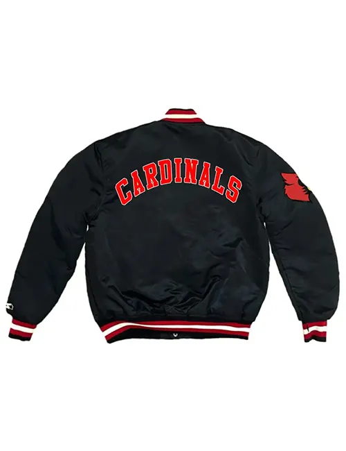 Louisville Cardinals Sweatshirt Long Sleeve Pullover Mens 2XL Black Red  Windbrea