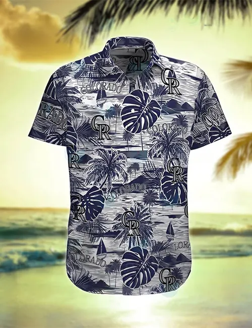 Rockies Hawaiian Shirt Best Colorado Rockies Custom Hawaiian Shirts -  Upfamilie Gifts Store