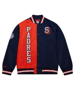 Starter Men's San Diego Padres Button Down Jersey Size 2XL Navy Blue/Orange  MLB