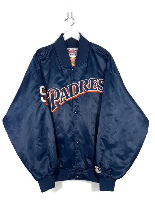 Vintage MLB San Diego Padres Satin Jacket - Maker of Jacket