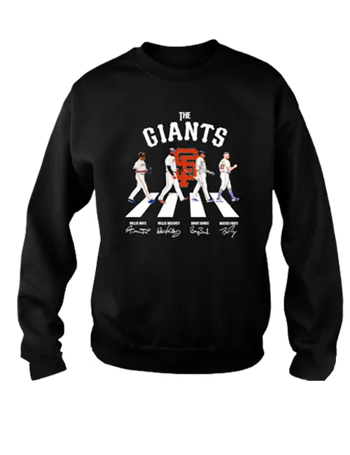 San Francisco Giants Beatles Abbey Road Sweatshirt - William Jacket