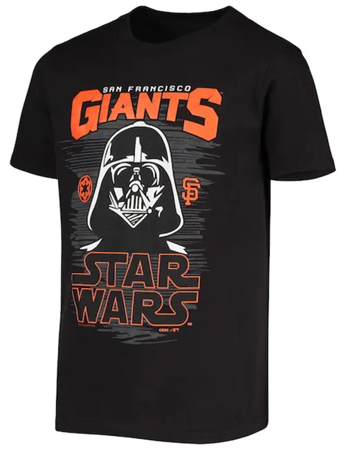 Custom Name And Number San Francisco Giants Darth Vader Star Wars