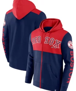 Boston Red Sox Zip Up Hoodie - William Jacket
