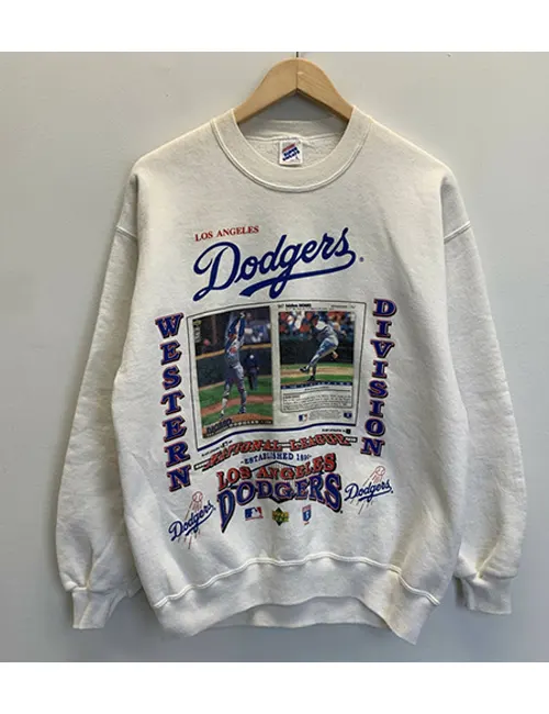 Vintage Dodgers MLB 90s Los Angeles Sweatshirt - William Jacket