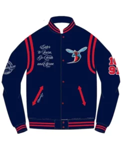 Men's St. Louis Cardinals Starter Light Blue Cross Bronx Fashion Satin  Full-Snap Varsity Jacket