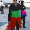 Kris Jenner The Kardashians S02 Color-block Trench Coat