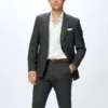 Benjamin Hollingsworth Romance In Style Grey Suit