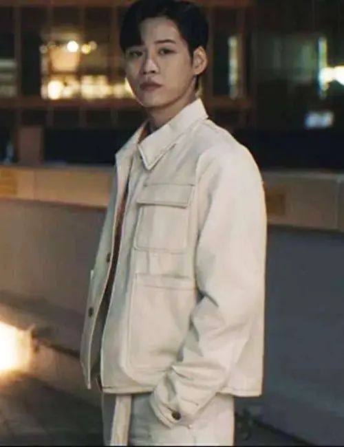 Ji-On Yoon Tomorrow 2023 White Cotton Jacket